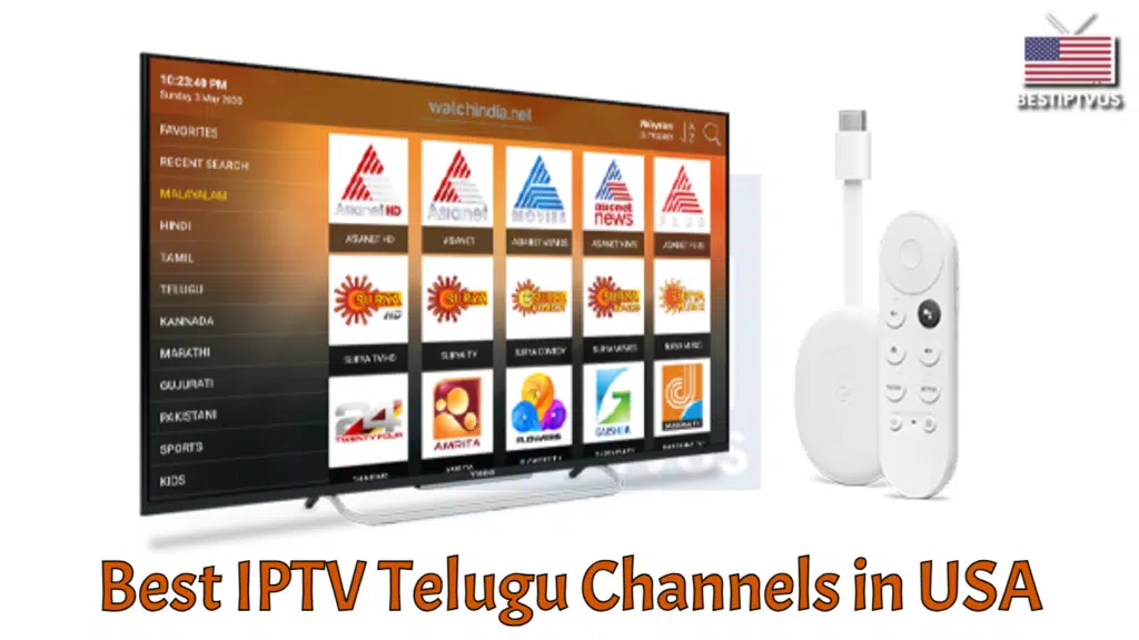 Best IPTV Telugu Channels in USA