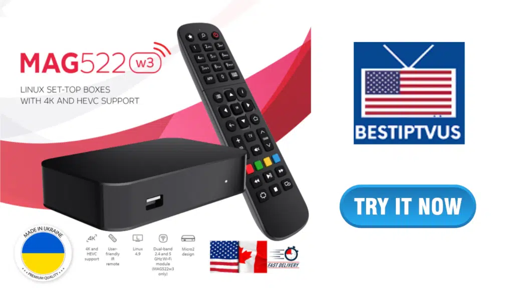 Buy IPTV Set-Top MAG Infomir Boxes in America