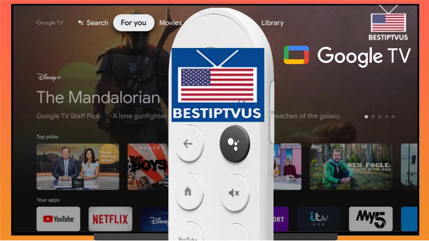 Best Usa iptv google tv chromecast live channels & vod