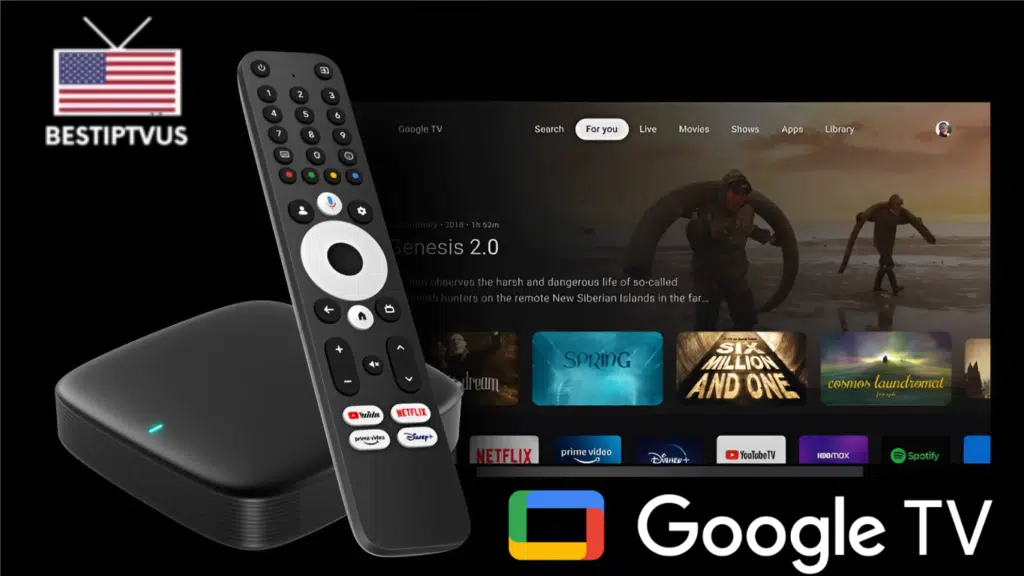 Usa iptv google tv chromecast 2025